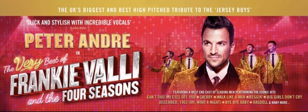 Peter Andre in The Very Best of Frankie Valli and the Four Seasons